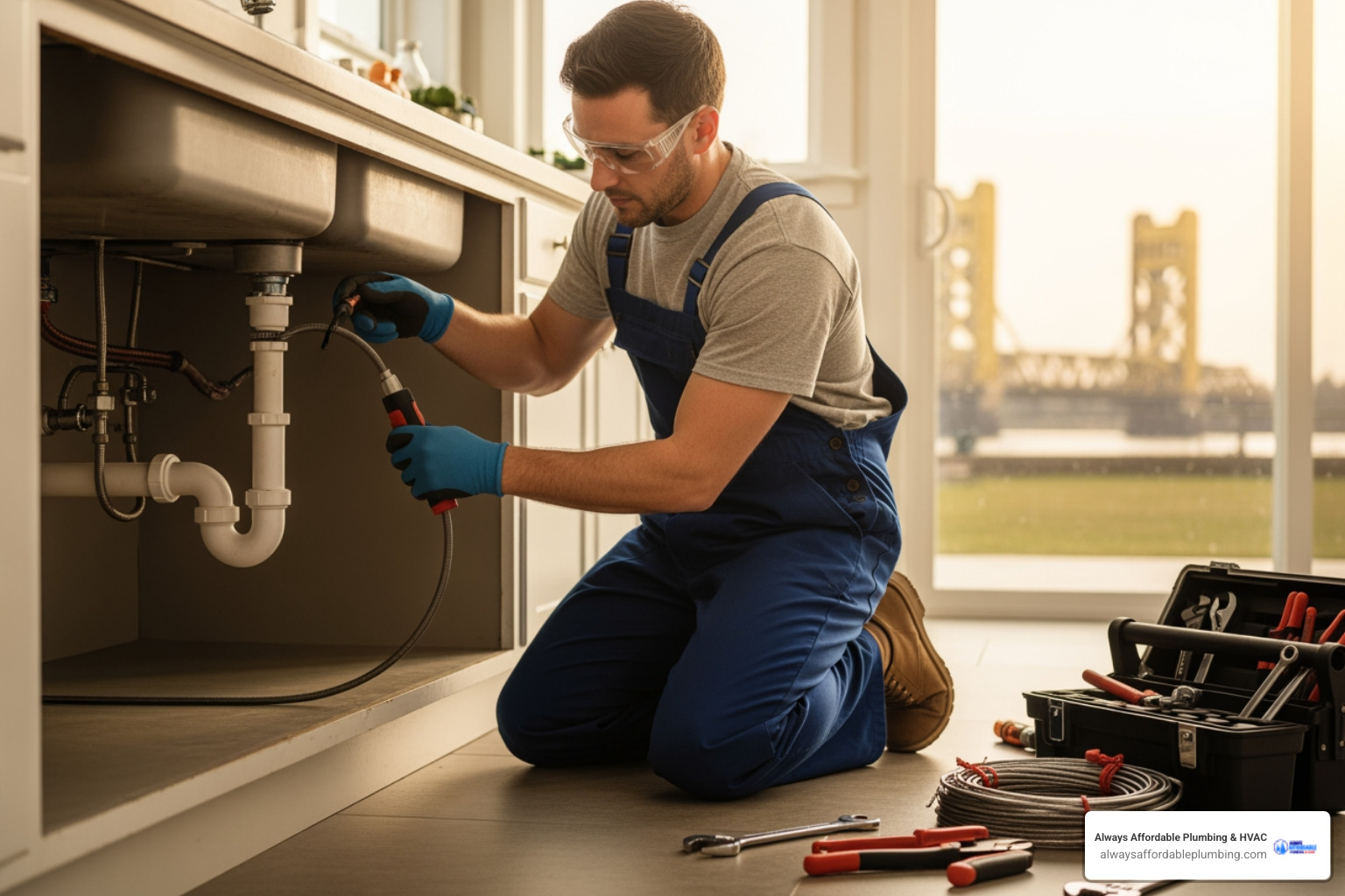 Who provides professional drain cleaning in Sacramento, CA?