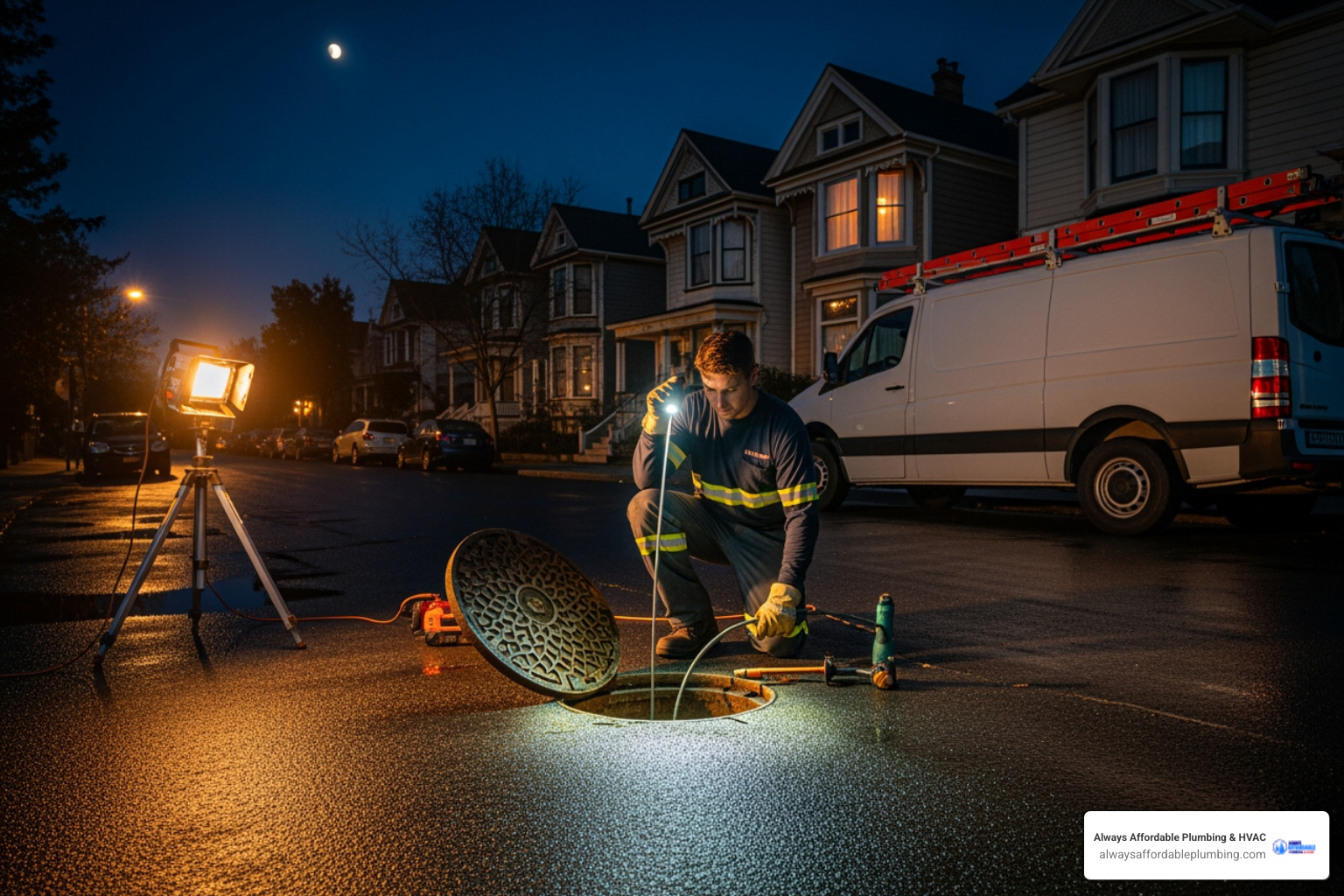 Clogged at Midnight? Find 24/7 Drain Cleaning in Roseville, CA