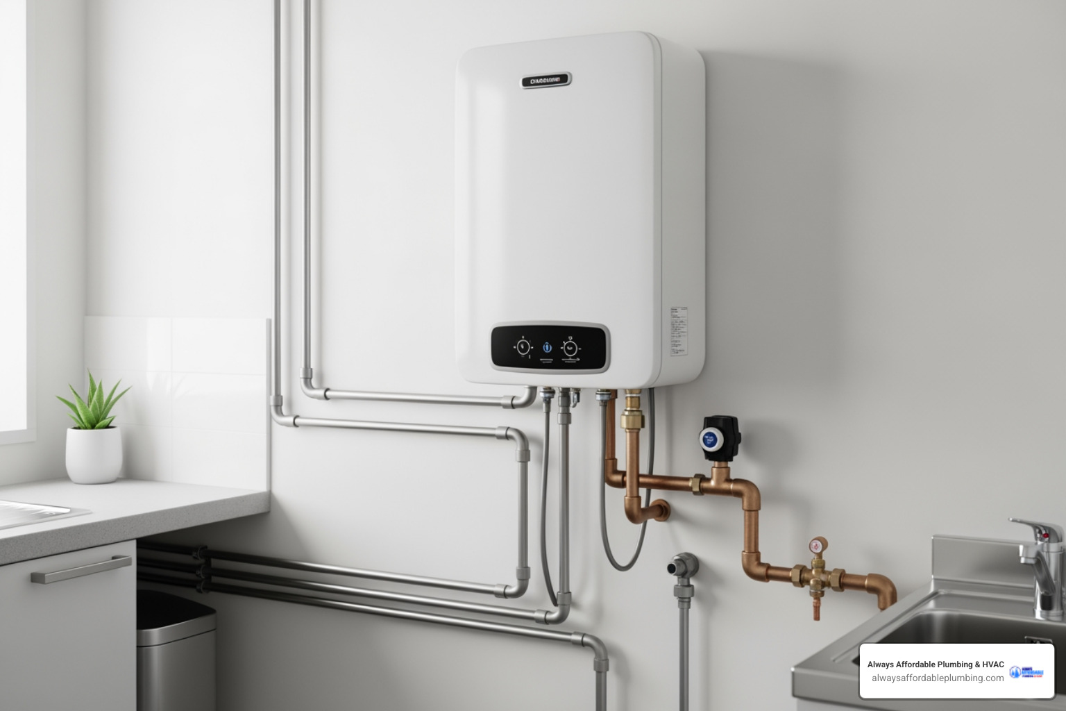 Commercial Solutions: Tankless Water Heater Installation in Roseville, CA