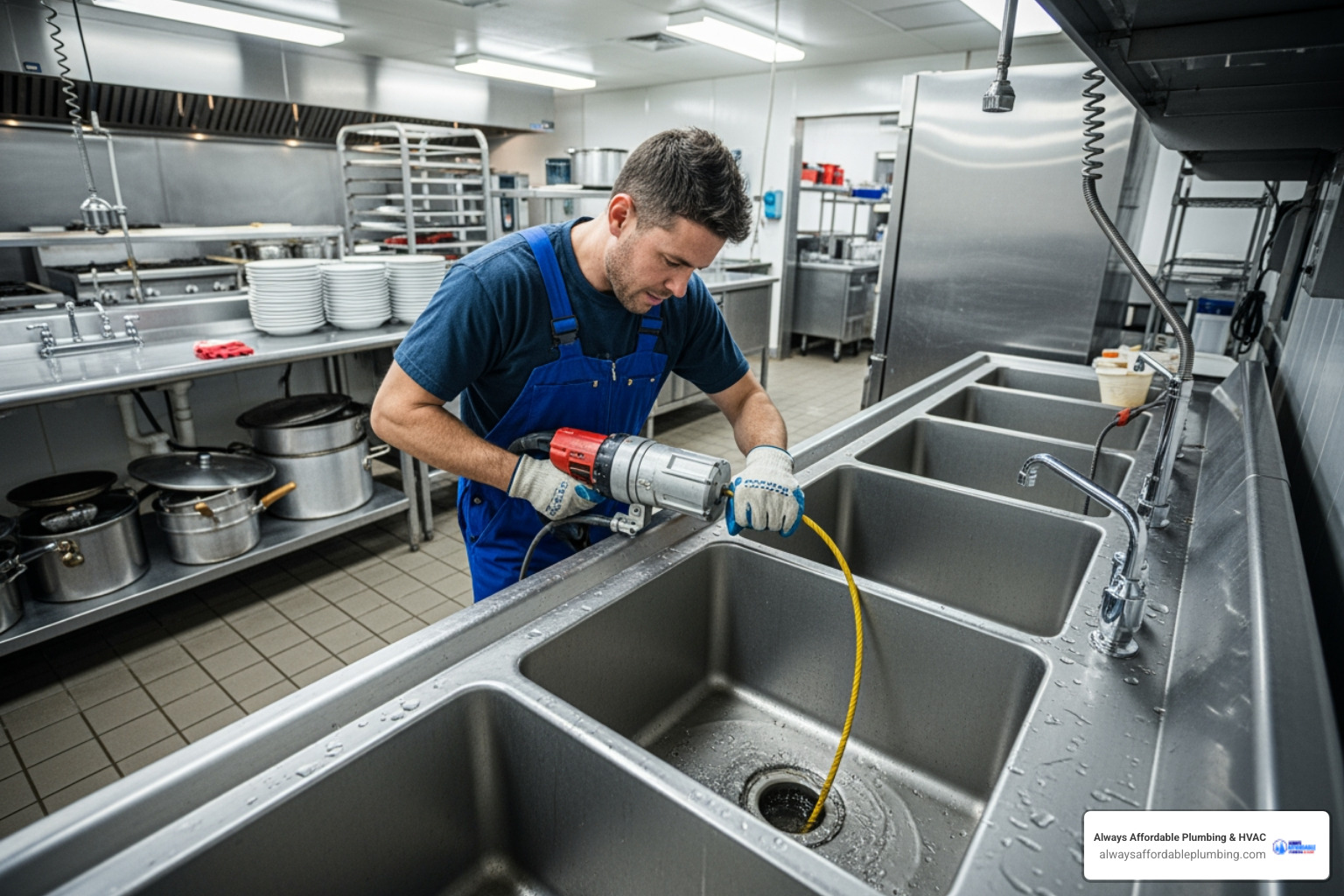 Industrial Strength Solutions: Commercial Drain Cleaning in Sacramento, CA
