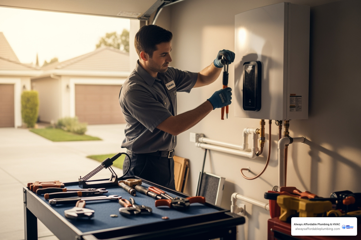 Same Day Tankless Water Heater Installation for Sloughhouse Emergencies