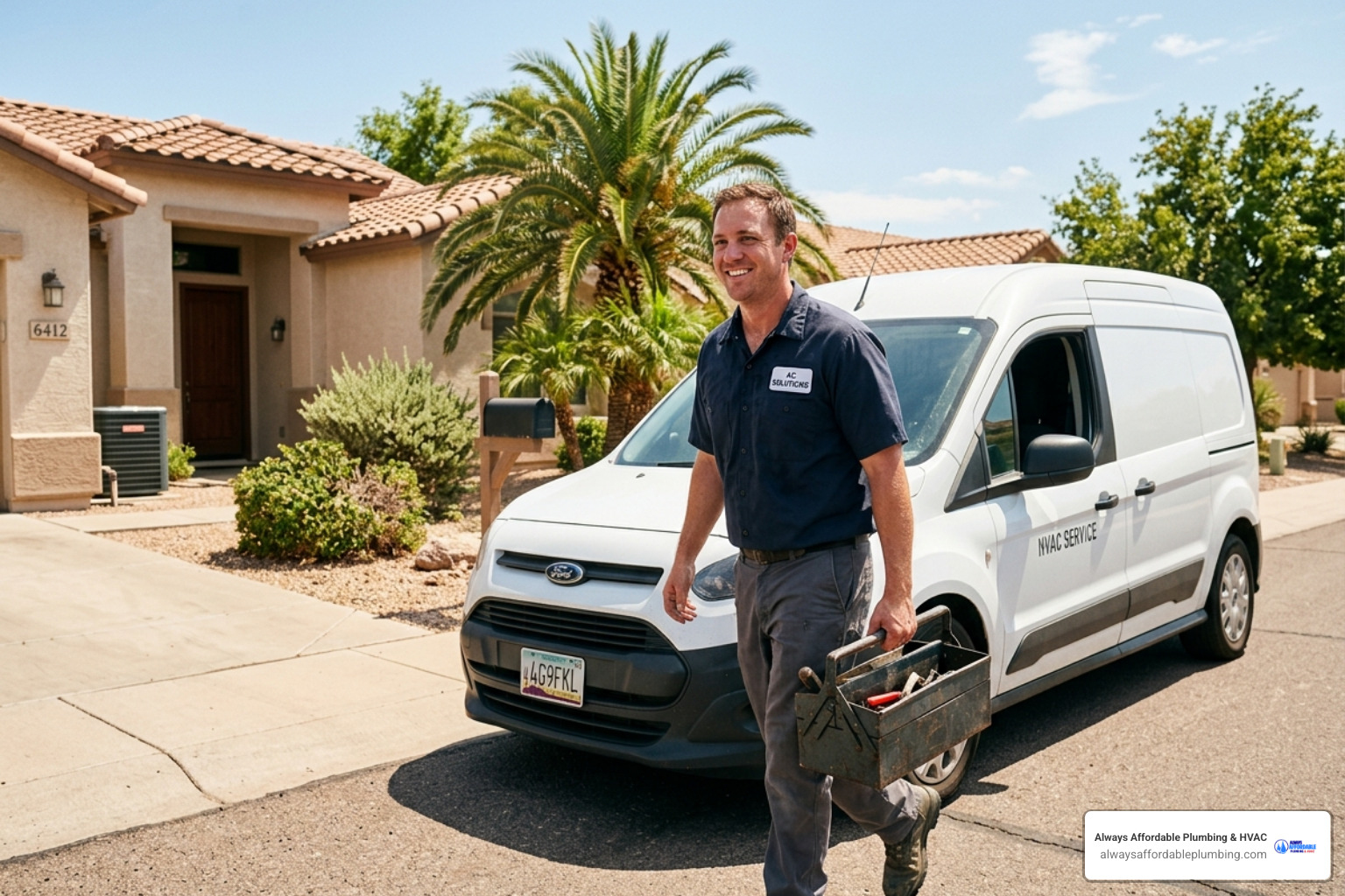 Don't Sweat the Repairman Visit