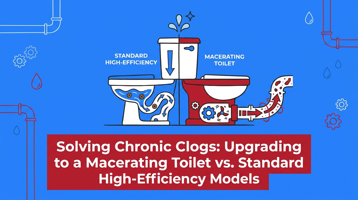 Upgrading to a Macerating Toilet vs. Standard High-Efficiency Models