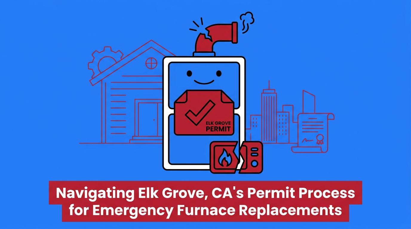 Navigating Elk Grove's Permit Process for Emergency Furnace Replacements