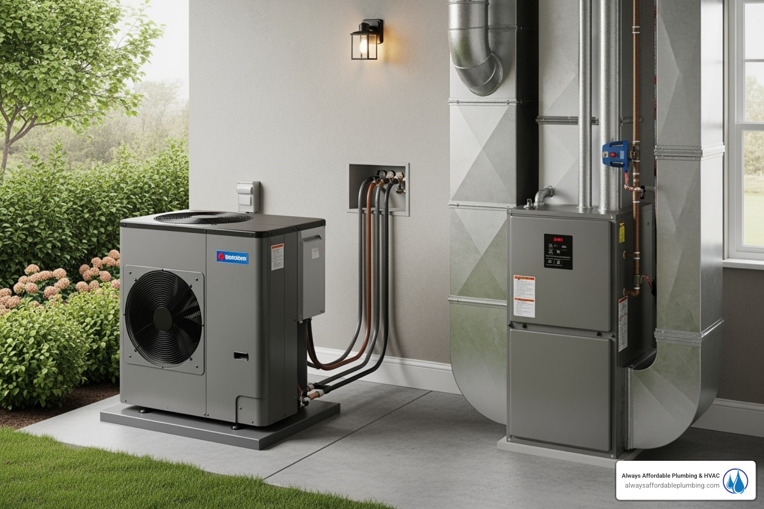 different types of heating systems (heat pump, furnace) - energy efficient heating system roseville ca