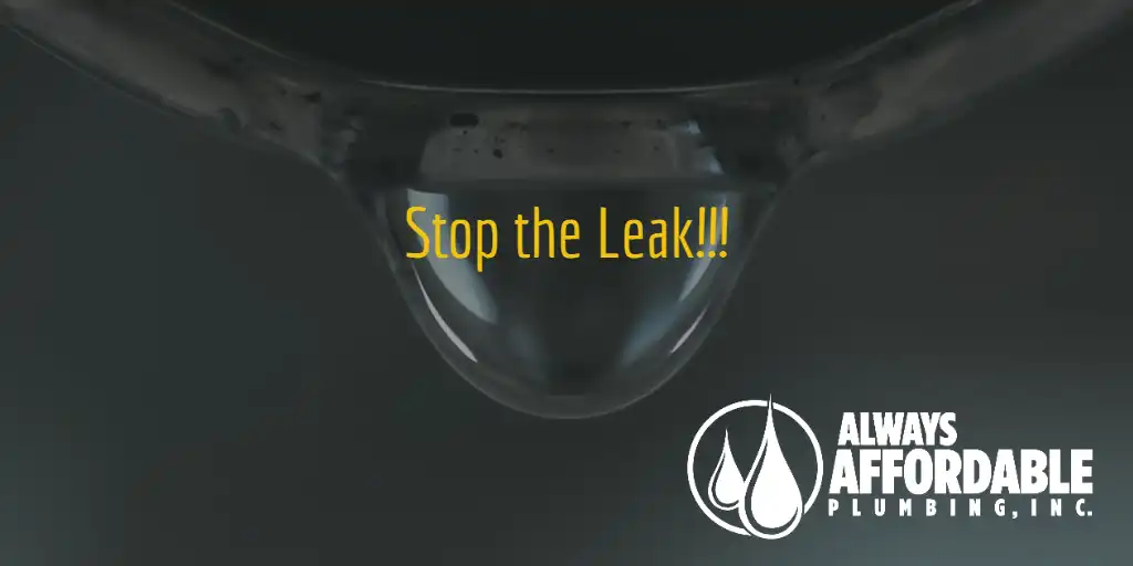 Little Drips From a Leaky Faucet Add Up: Always Affordable Plumbing Encourages Conservation and Saving Money