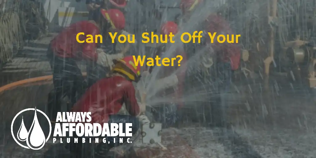 Could You Shut Off Your Water in a Flooding Emergency? | Best Plumber Tips
