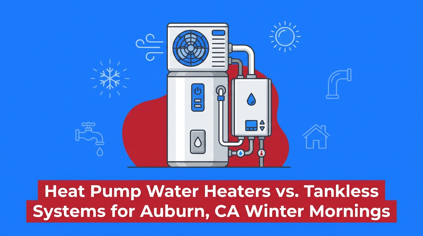 Heat Pump Water Heaters vs. Tankless Systems for Auburn's Colder Winter Mornings
