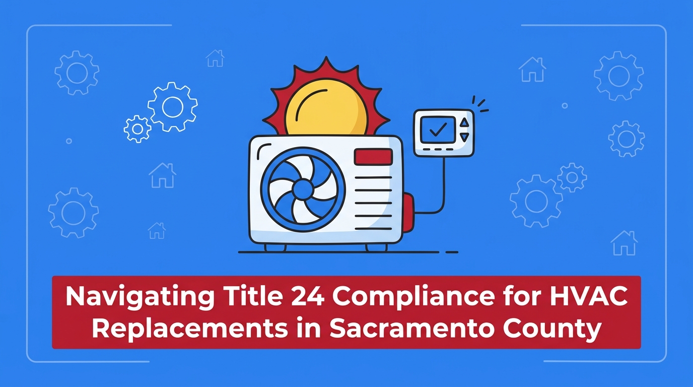 Navigating Title 24 Compliance for HVAC Replacements in Sacramento County
