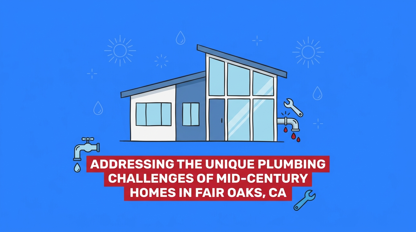 Addressing the Unique Plumbing Challenges of Mid-Century Homes in Fair Oaks