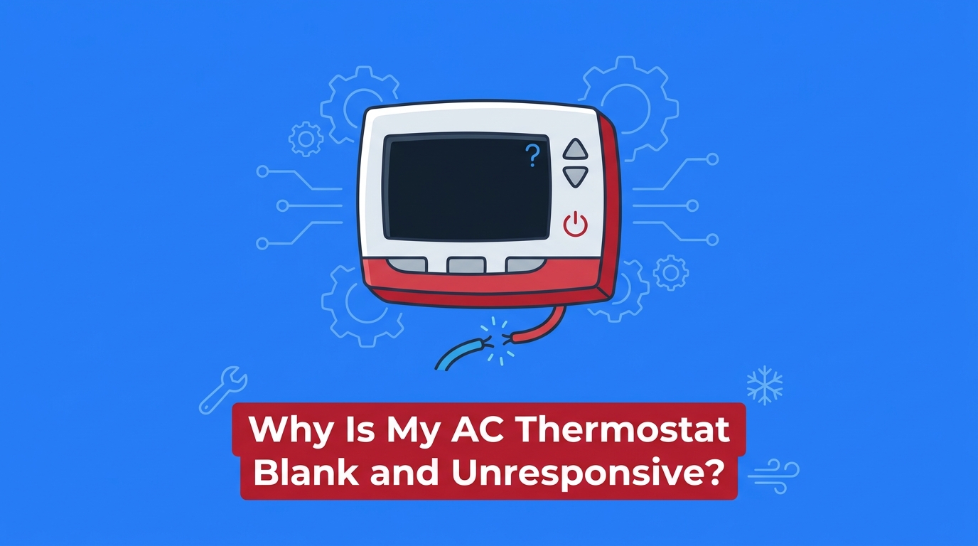 Why Is My AC Thermostat Blank and Unresponsive?