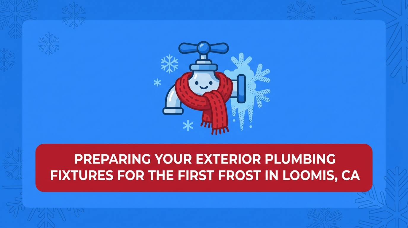 Preparing Your Exterior Plumbing Fixtures for the First Frost in Loomis