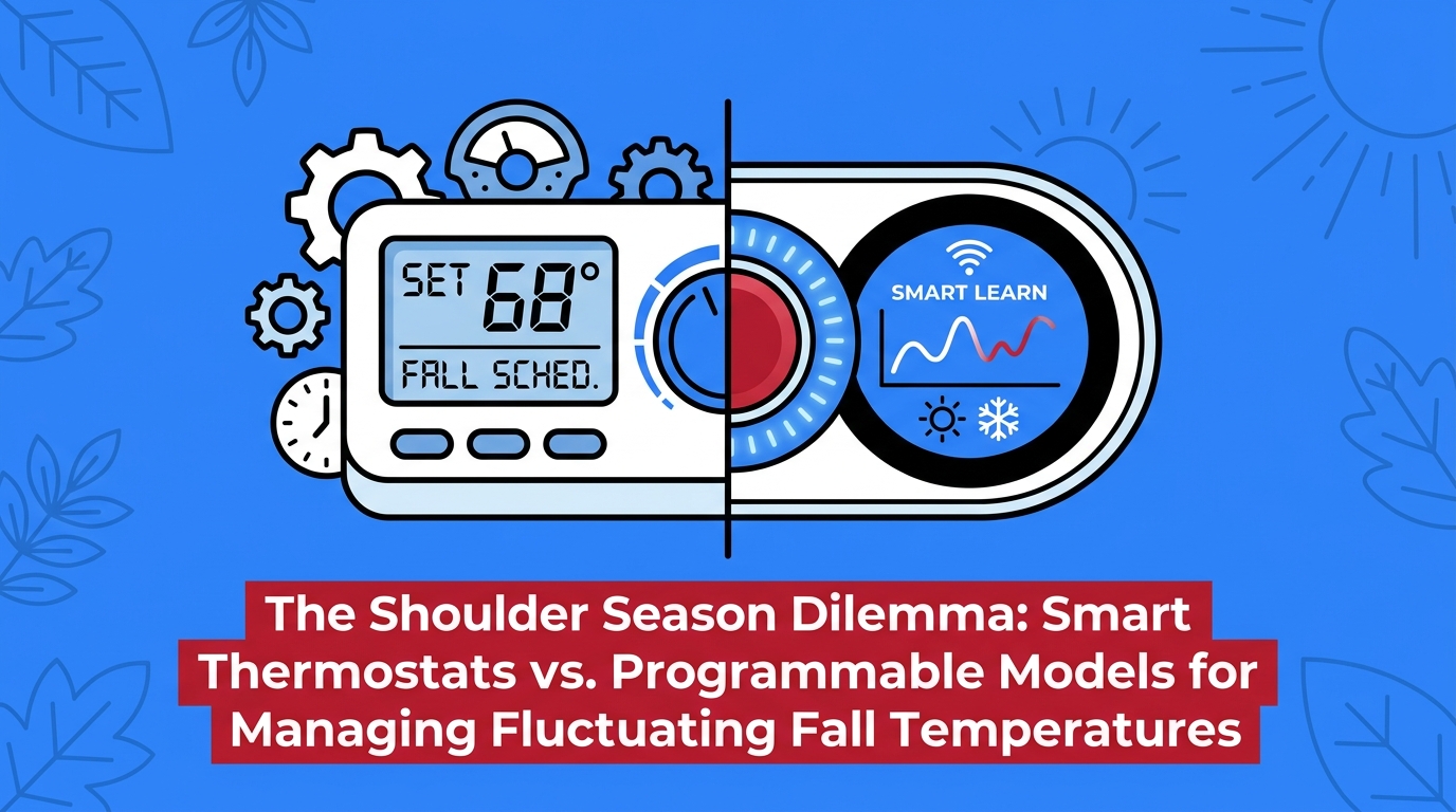 Smart Thermostats vs. Programmable Models for Managing Fluctuating Fall Temperatures