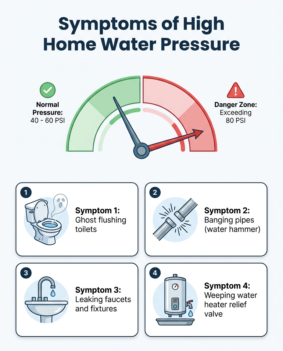 Symptoms of High Home Water Pressure