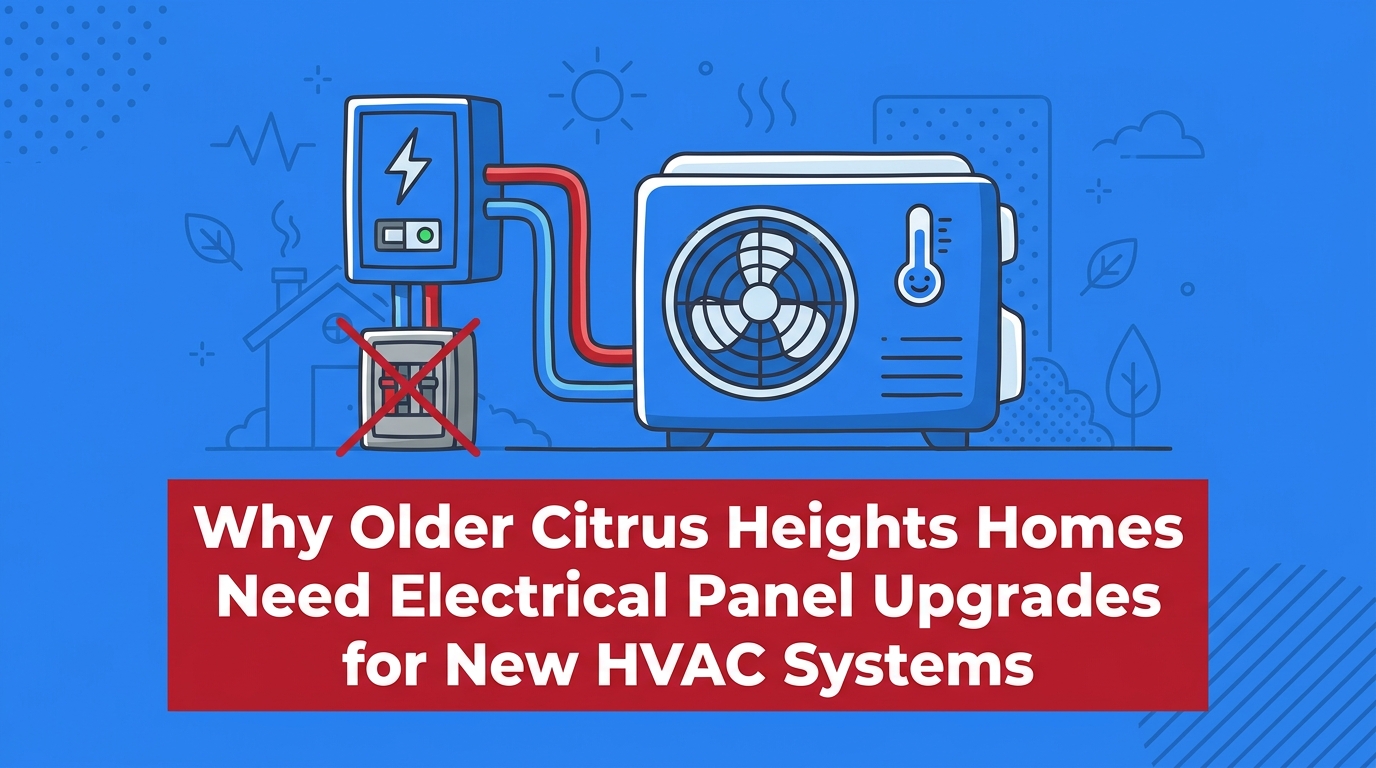 Upgrading Outdated Electrical Panels for New HVAC Installations in Citrus Heights