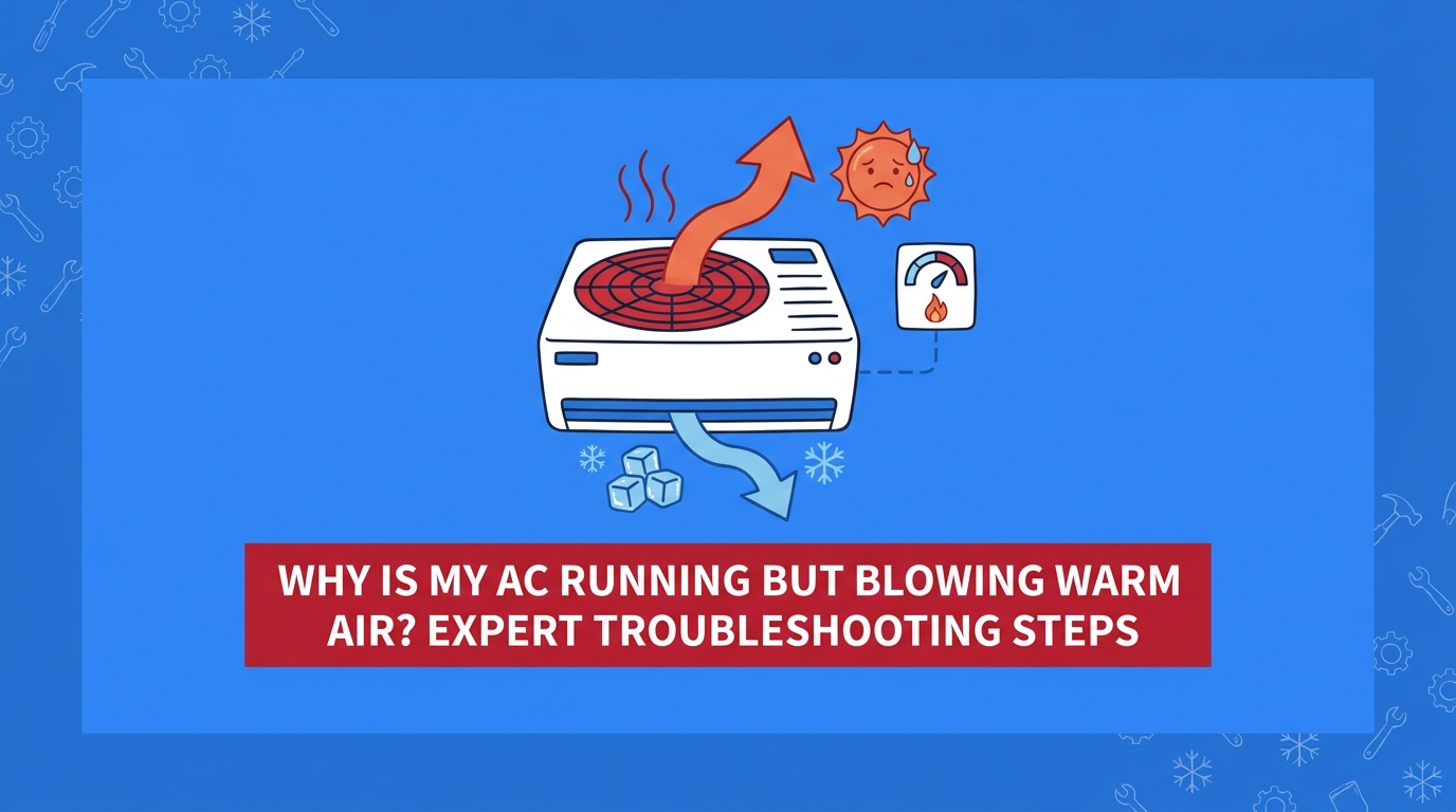Why Is My AC Running But Blowing Warm Air? Expert Troubleshooting Steps