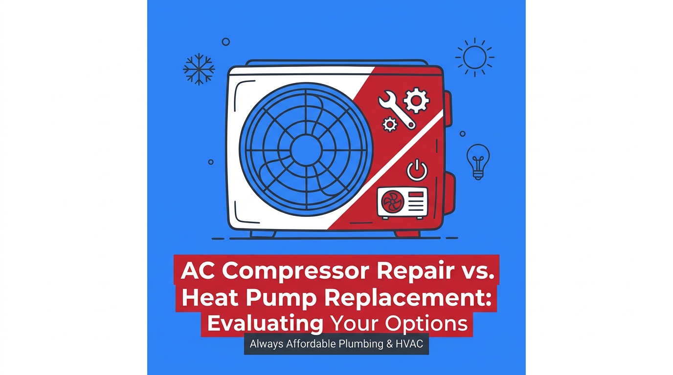 AC Compressor Repair vs. Heat Pump Replacement: Evaluating Your Options