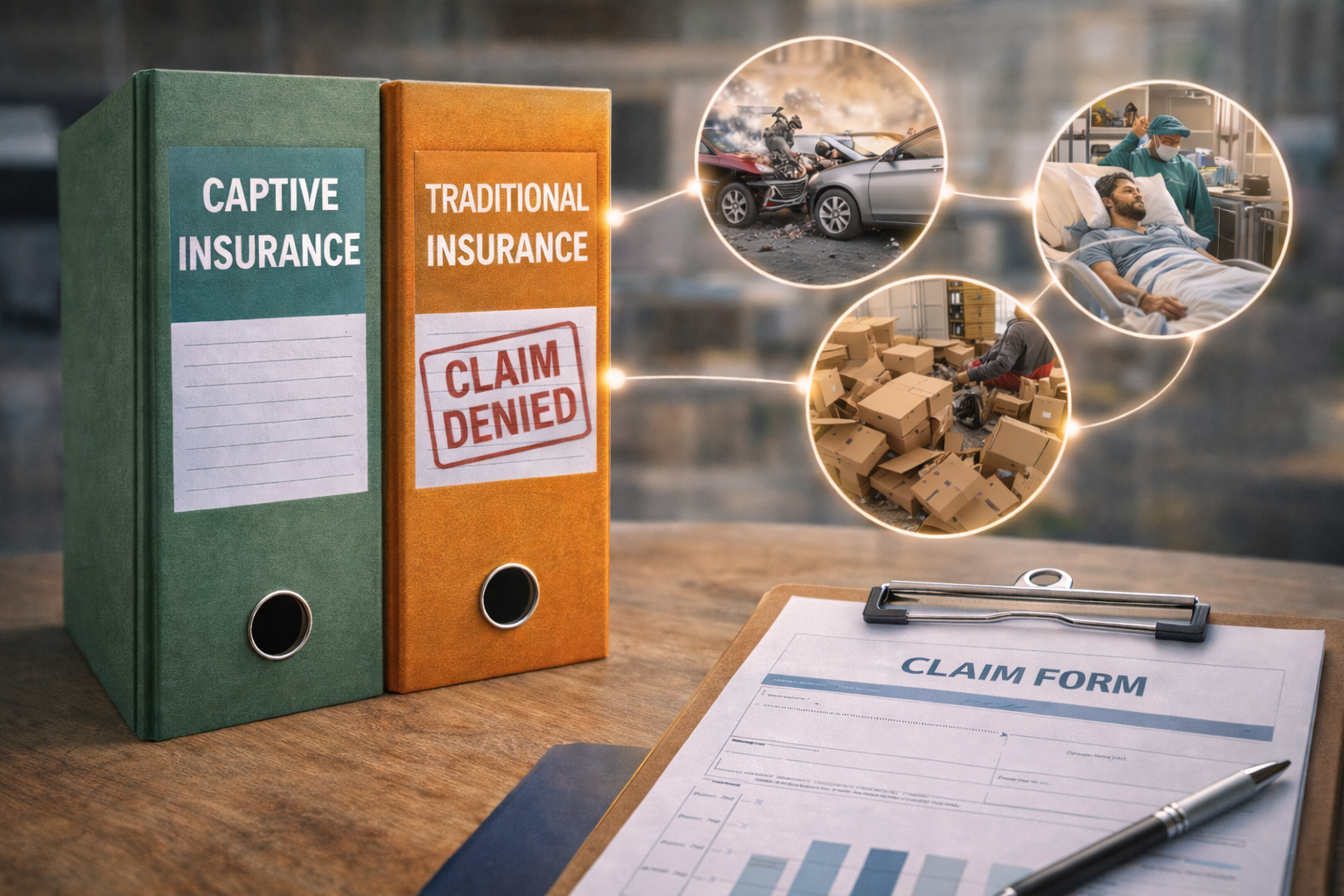 When Your Captive Pays and Your Carrier Says No