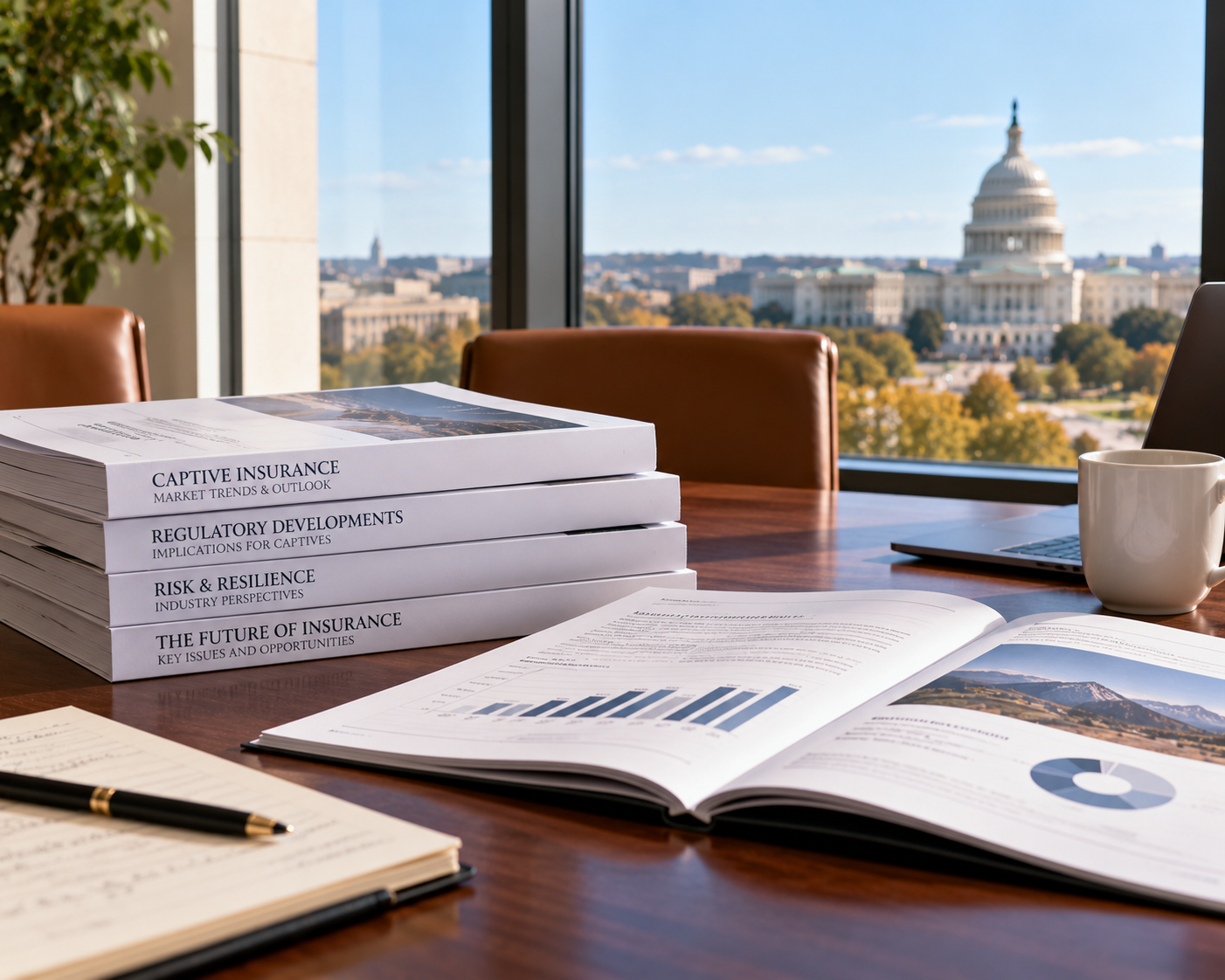 View from an office over the Capitol
