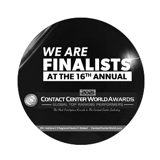 2021 Contact Center World Awards Finalist