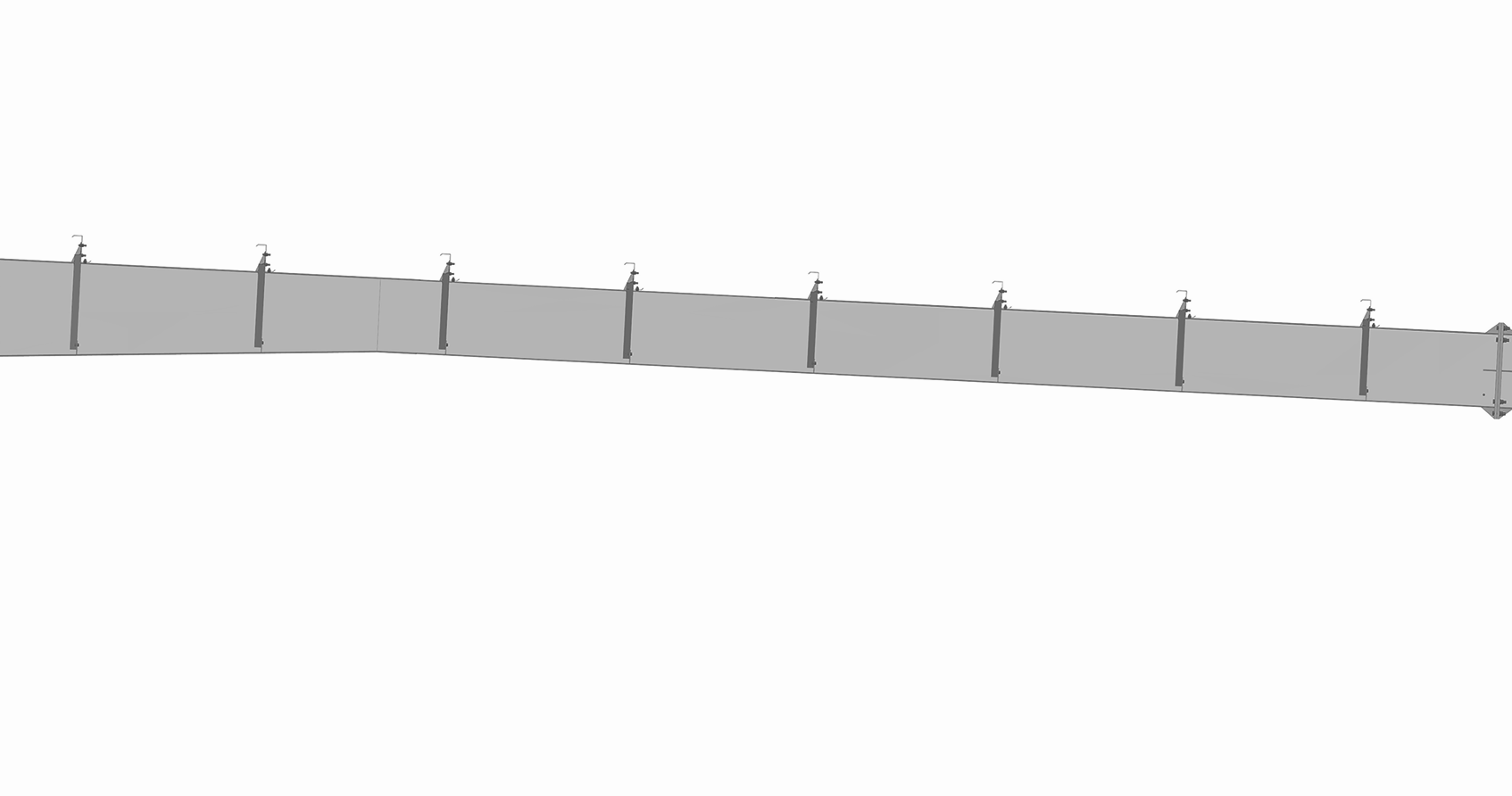 Steel rafters for pre-engineered building construction
