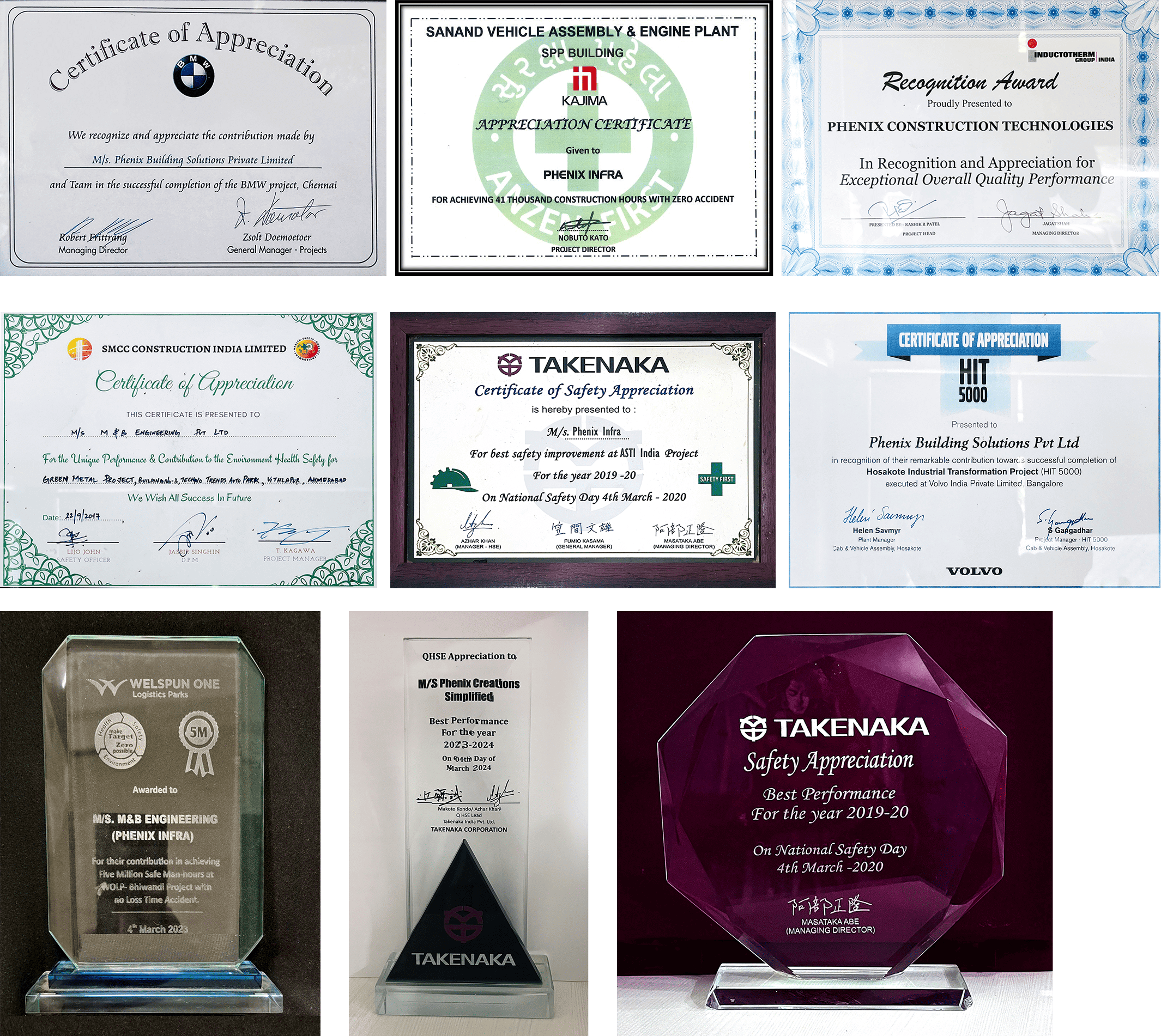Quality certifications for pre-engineered buildings
