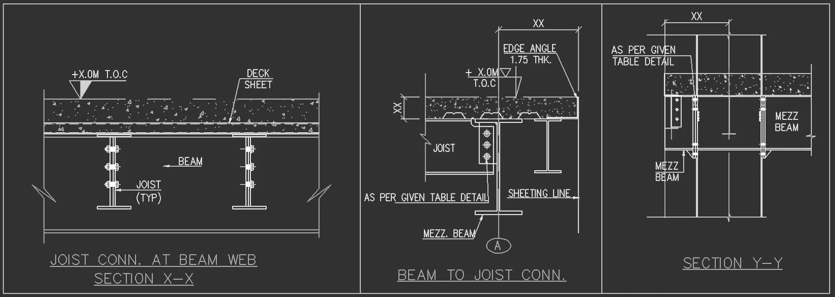 PHX Deck Frame Structural Steel PHX Deck Frame for Structural Steel Construction Solutions