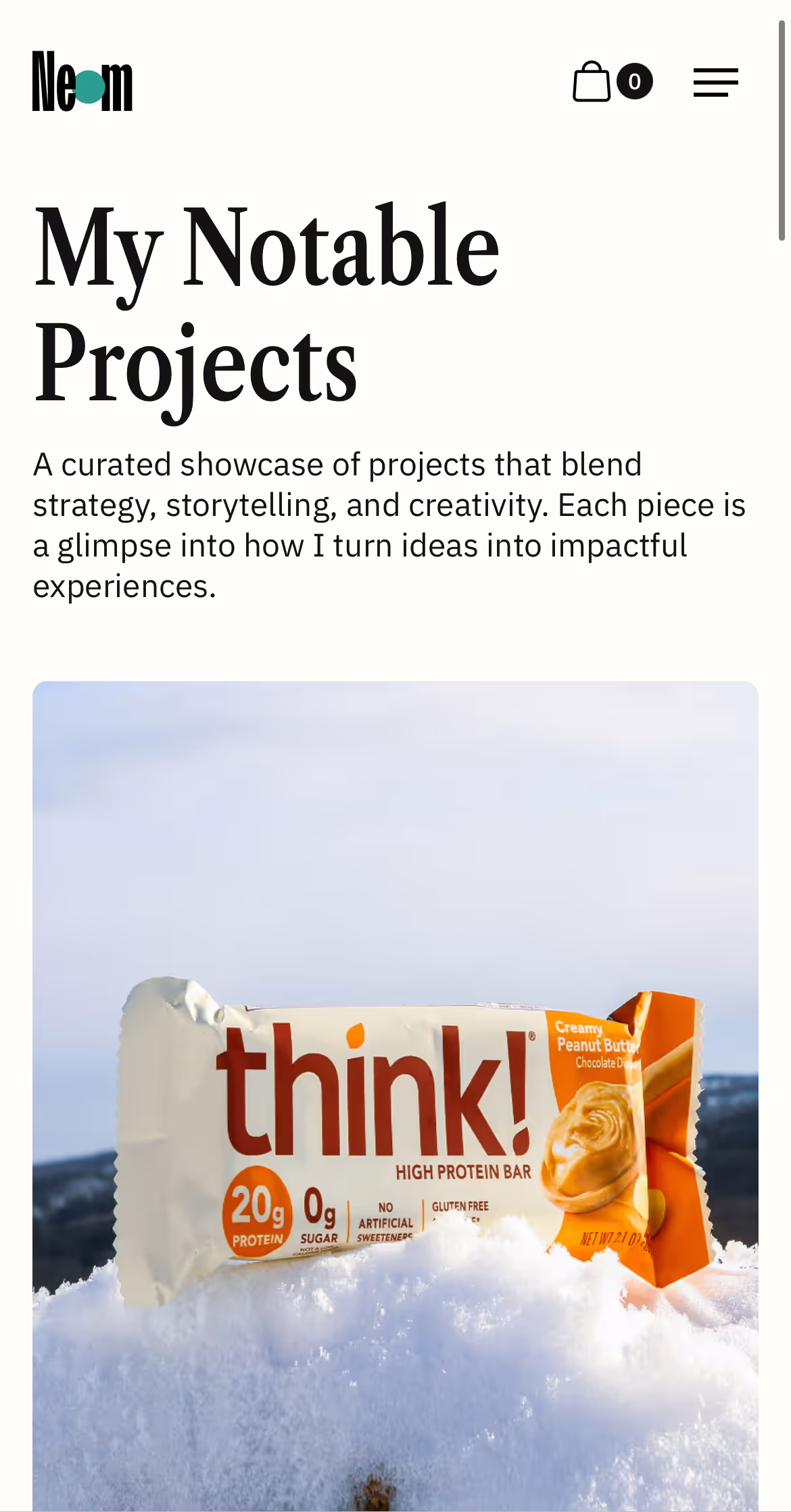 Neom Portfolio Template - Designed by Azwedo.com and Wedoflow.comv