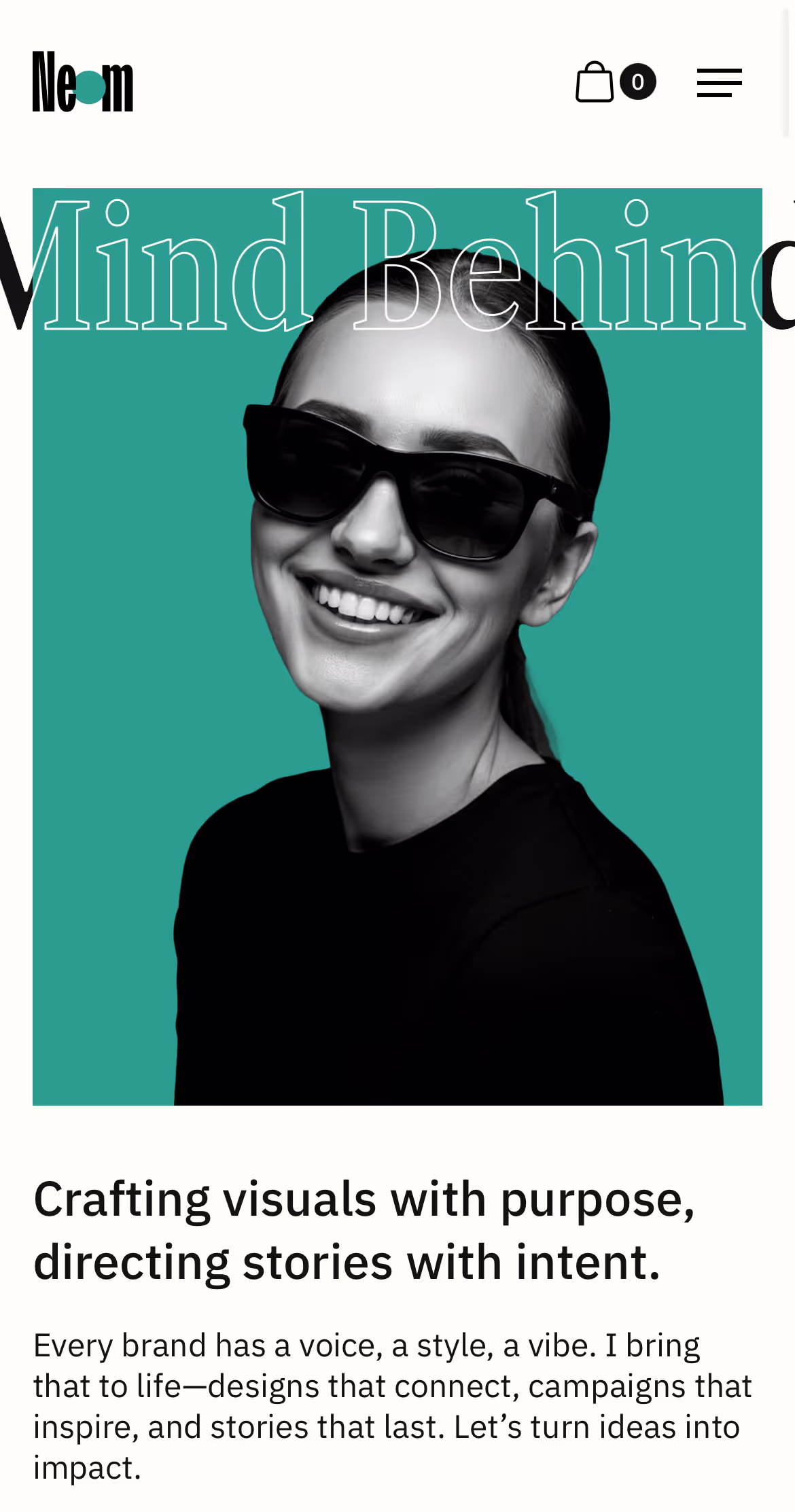 Neom Portfolio Template - Designed by Azwedo.com and Wedoflow.comv