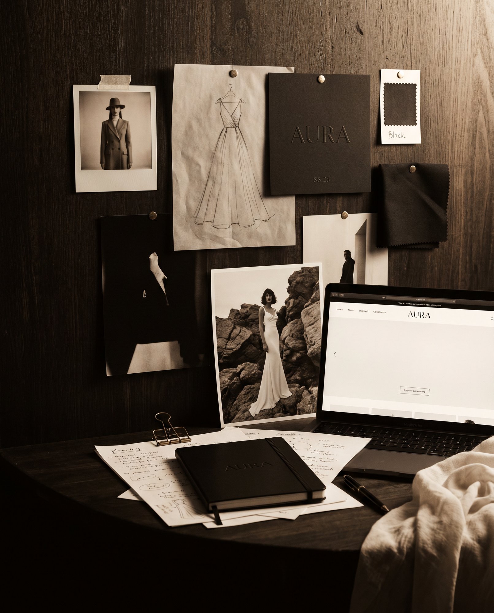 Fashion NUT studio moodboard