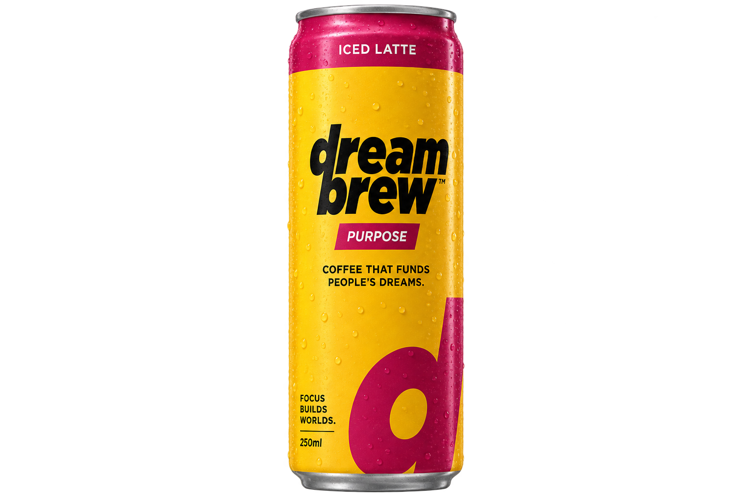 DreamBrew Purpose can pack shot