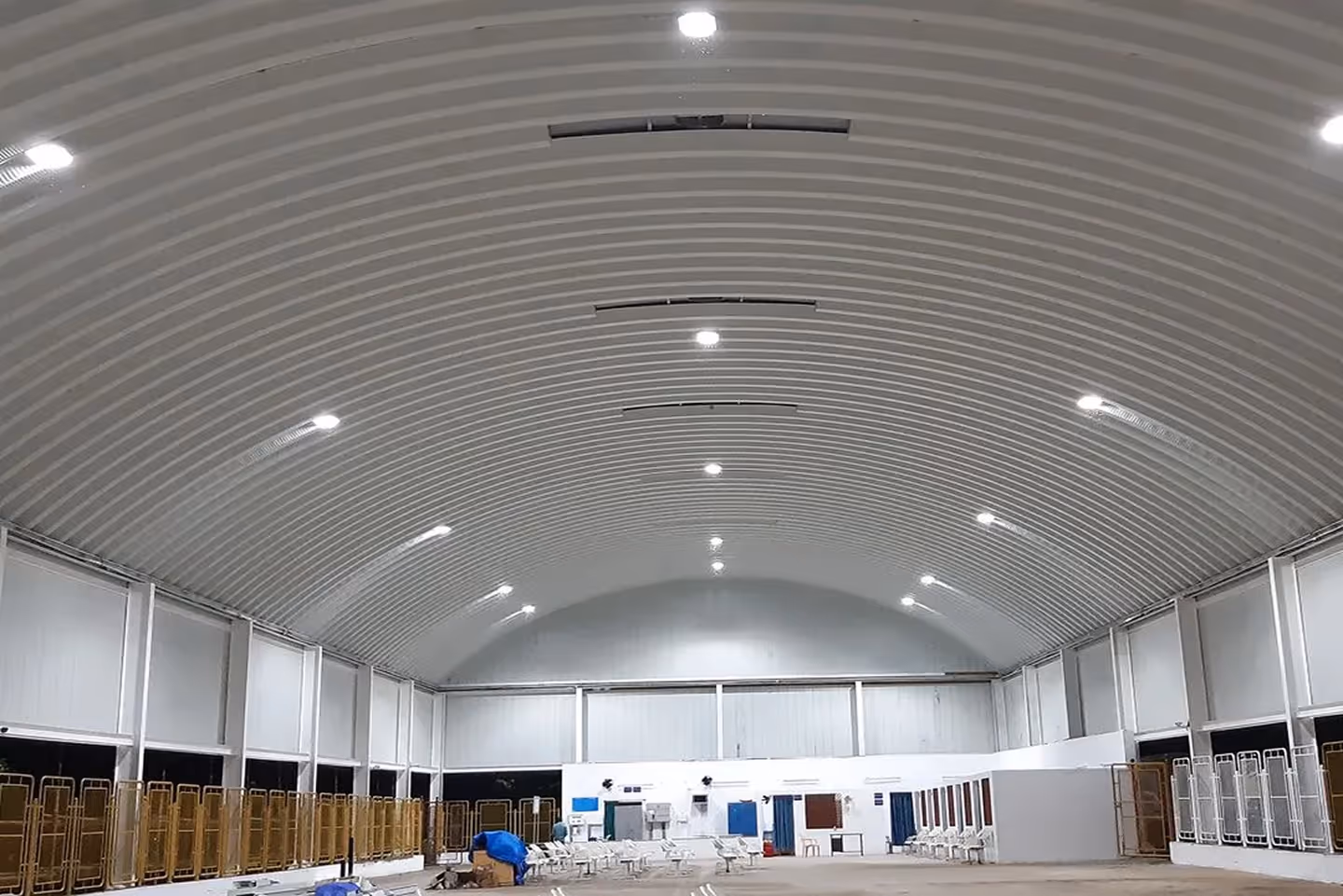Galvalume cladding for Proflex roofing system