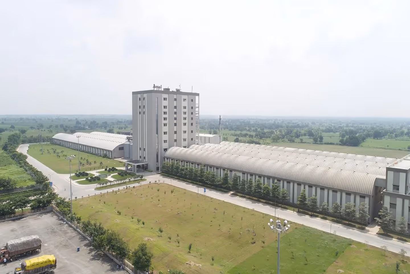 Galvalume roofing for dairy industry by Proflex