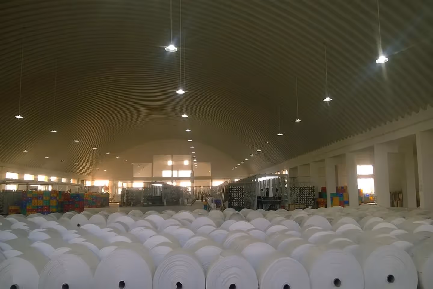 Corrugated galvalume roofing sheet production