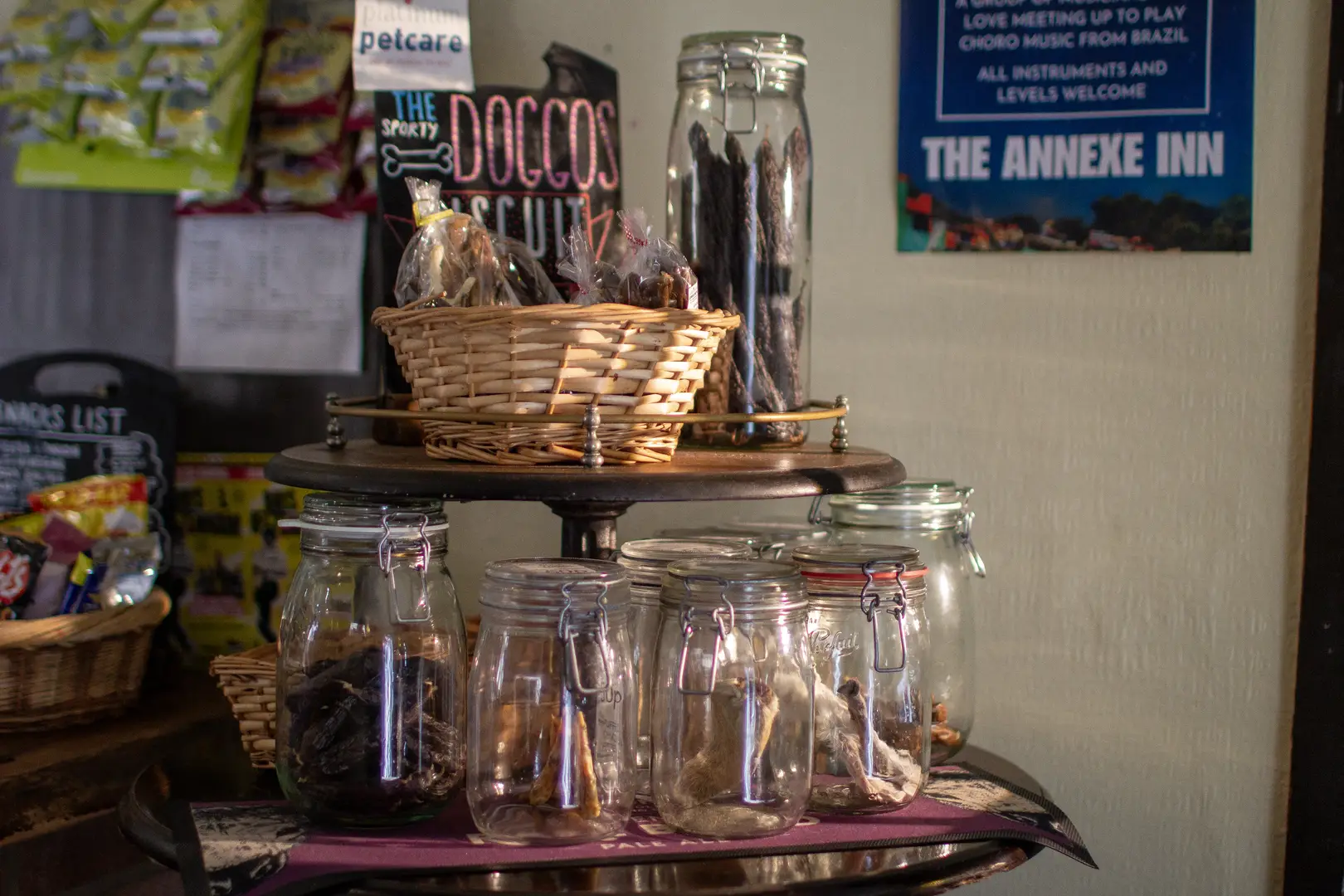 Keep your furry companions happy with our dog treats at The Annexe, Bishopston’s lively sports pub.