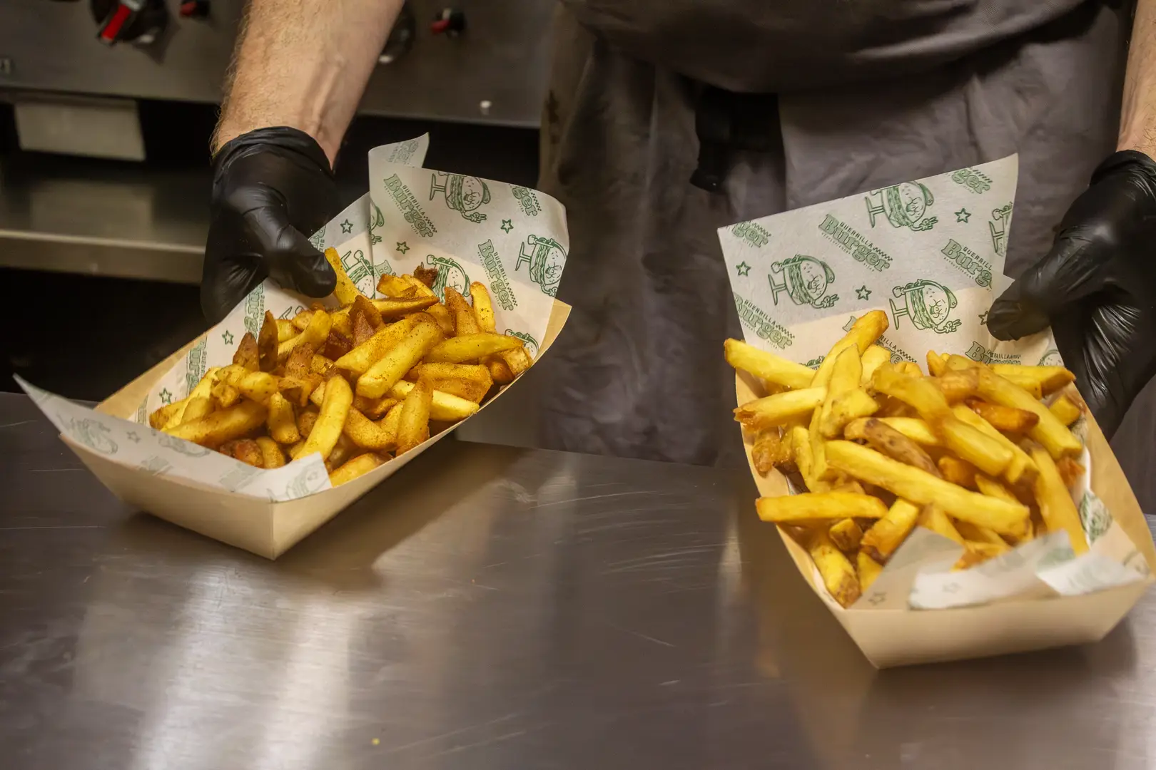 guerrilla Burgers - revolutionary burgers with the highest quality dry aged beef for our patties, sourced from the best local butchers and buns from local artisan bakers.