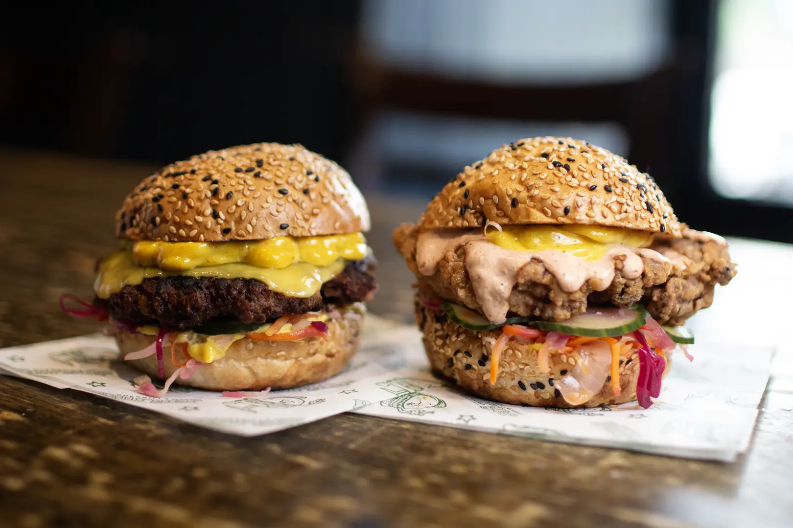 guerrilla Burgers - revolutionary burgers with the highest quality dry aged beef for our patties, sourced from the best local butchers and buns from local artisan bakers.