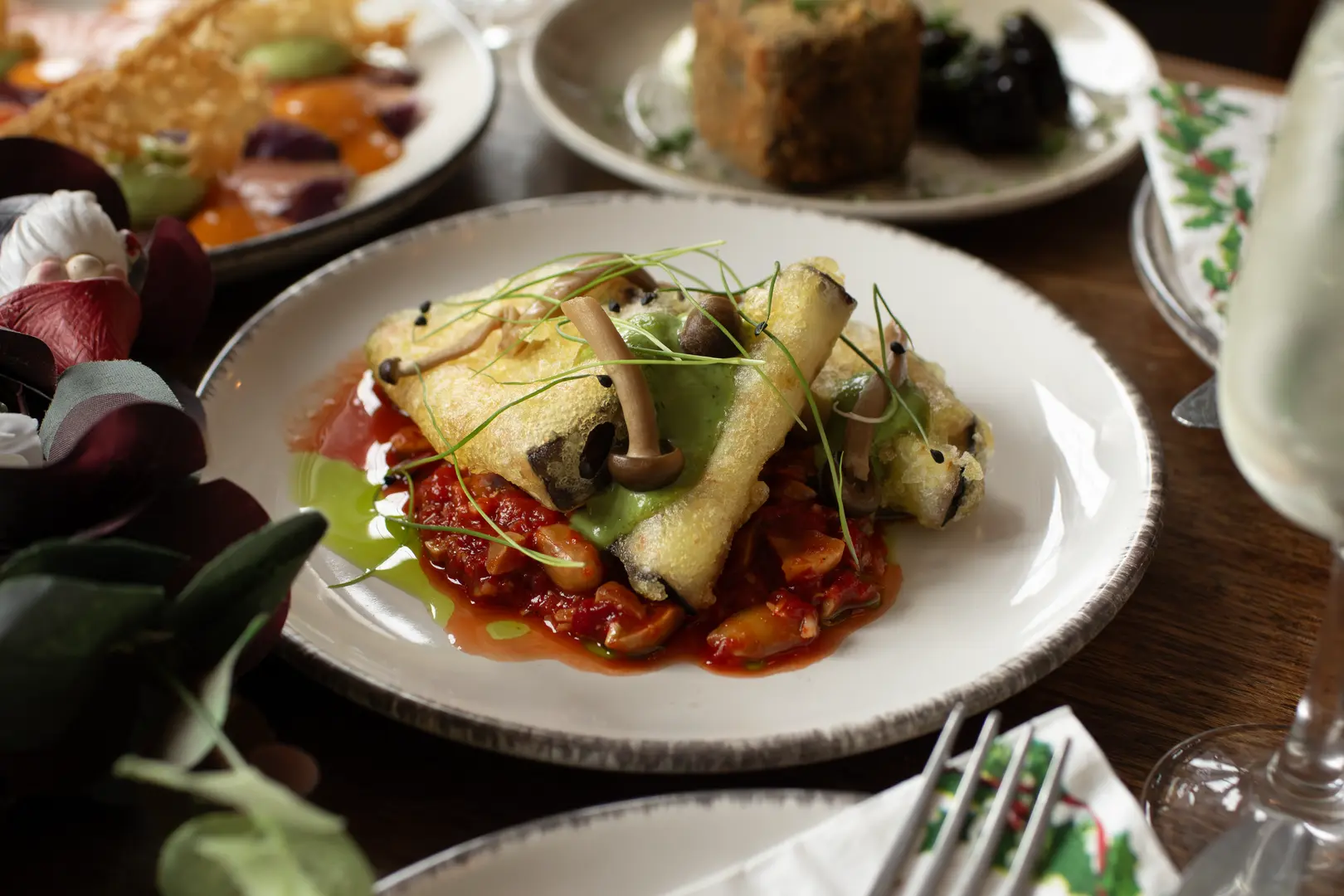 Festive christmas menu at The Star and Dove, Totterdown, Bristol. Fill your bellies and hearts with festive joy!