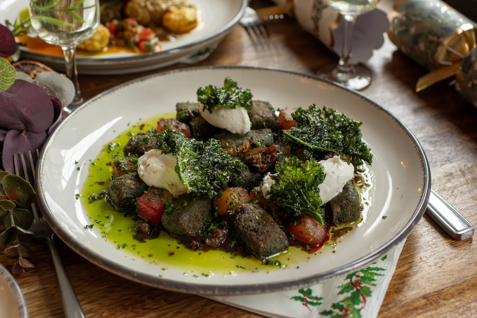 Festive christmas menu at The Star and Dove, Totterdown, Bristol. Fill your bellies and hearts with festive joy!