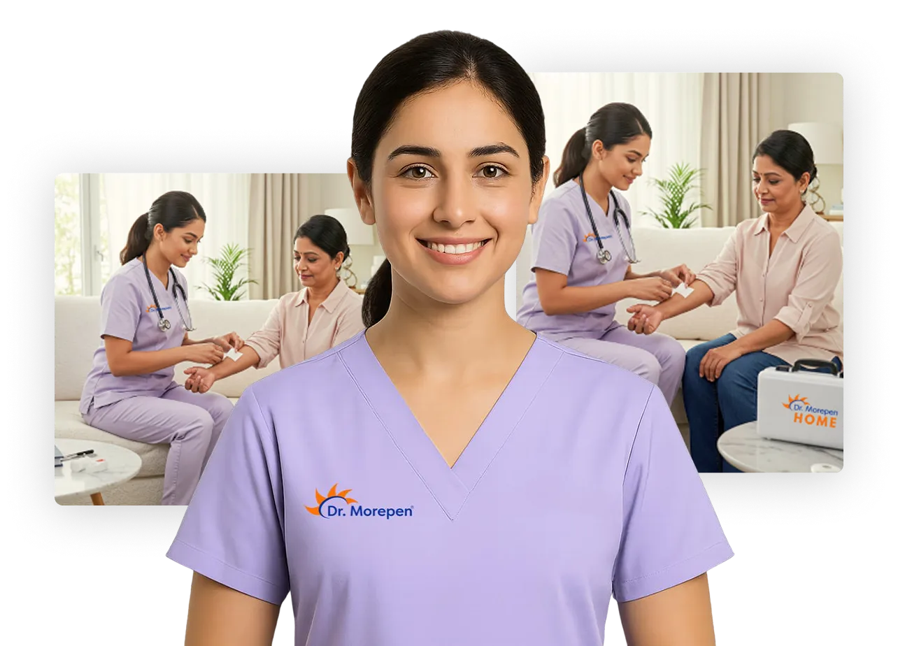Nurse at home service by Dr Morepen Home