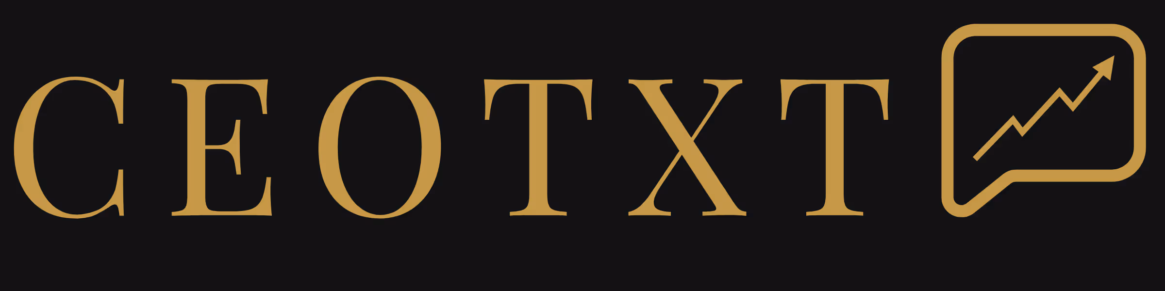 CEOTXT Logo in gold