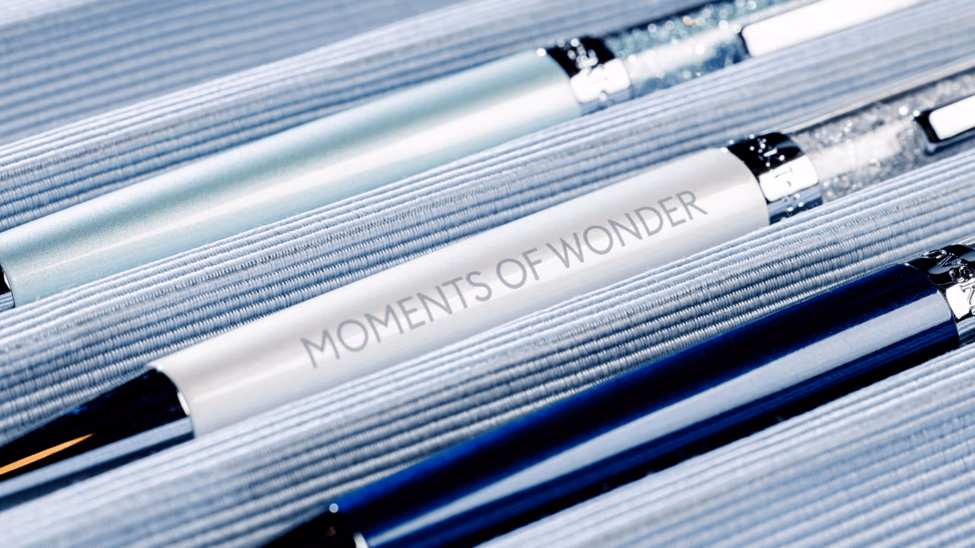 Personalized Swarovski pens with individual engraving — available in our Swarovski Kristallwelten Stores.