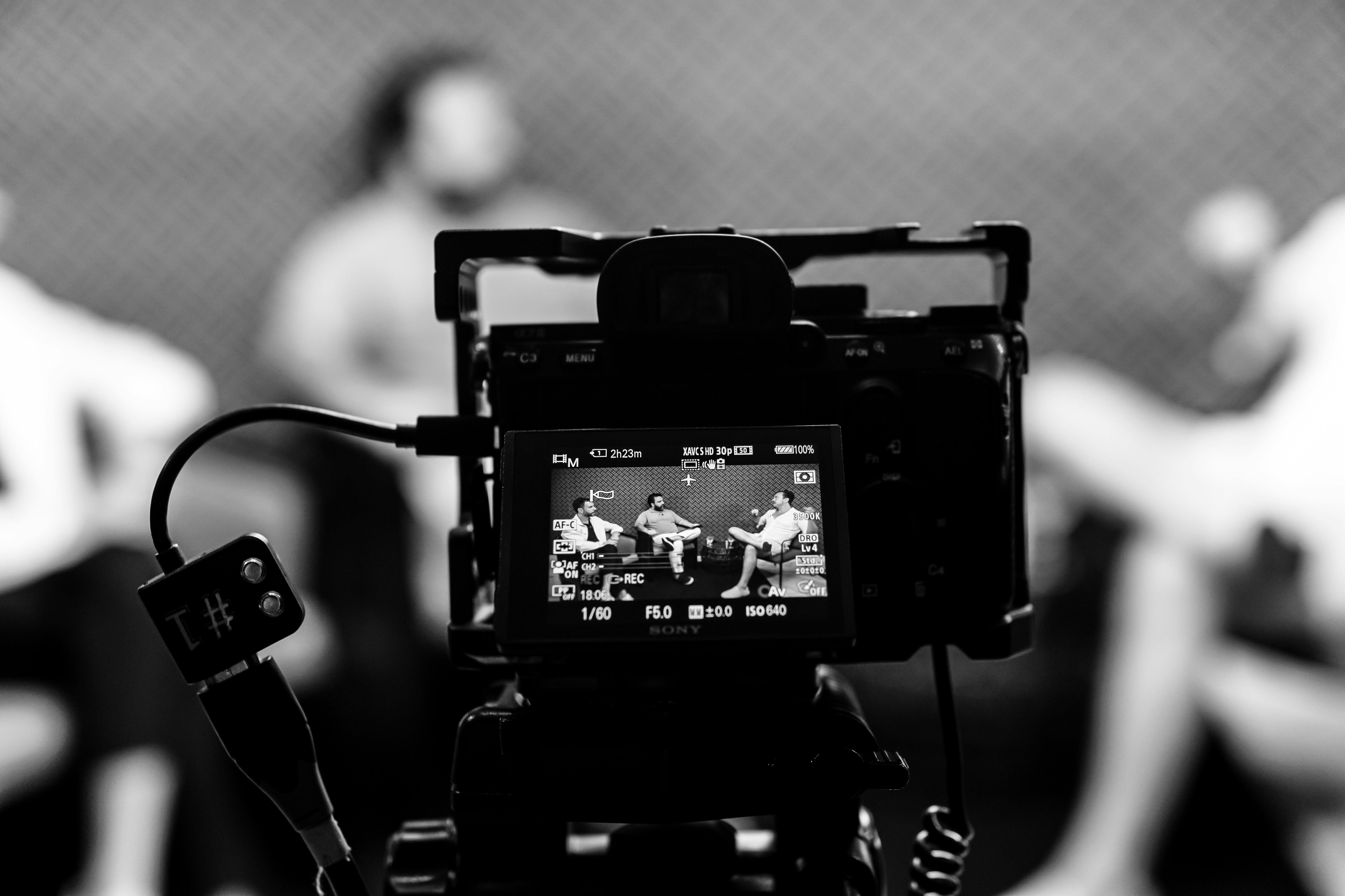 An interview setting