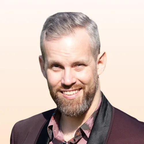 Team member Joakim Bergman.