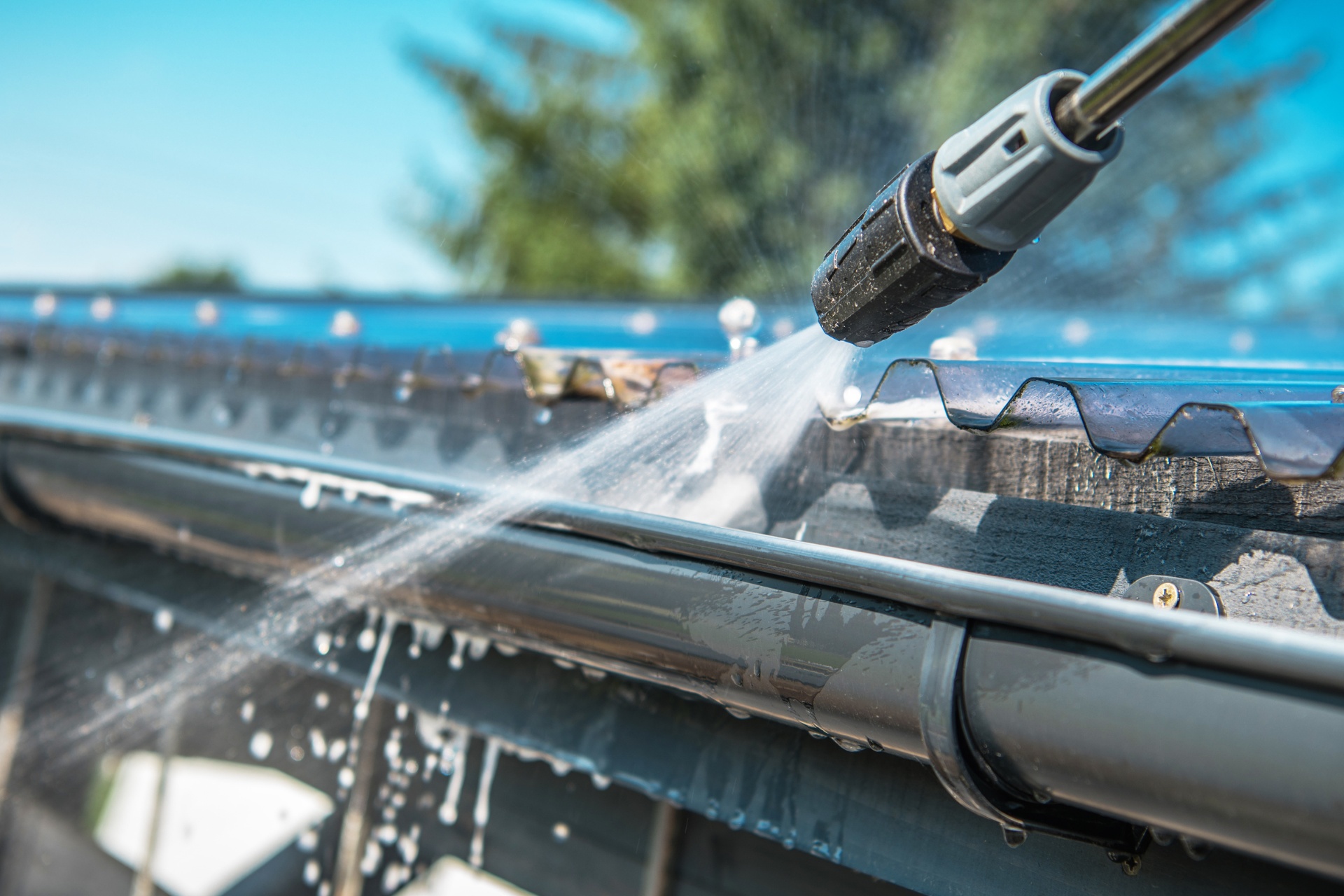 Gutter cleaning