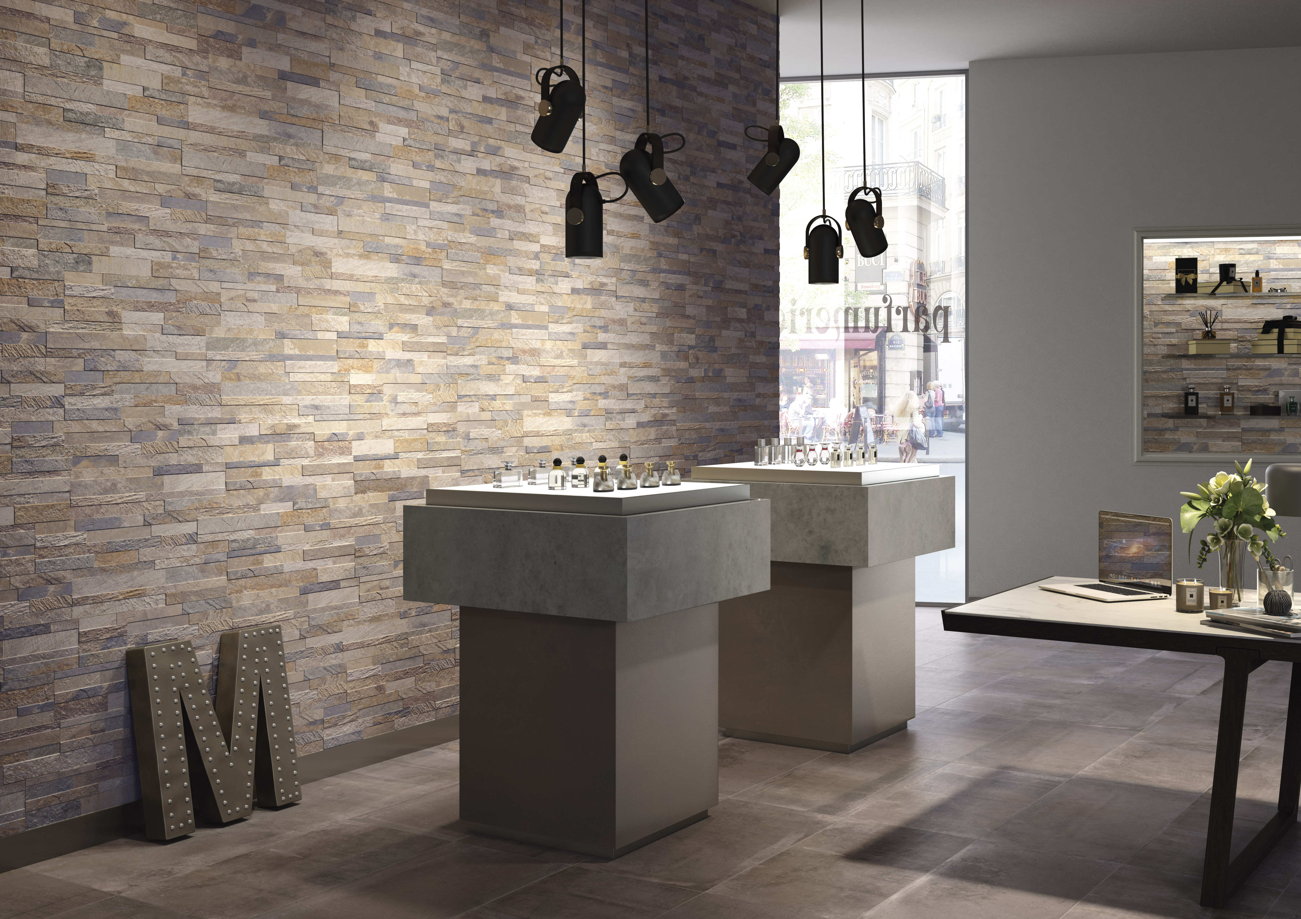 Add Depth and Drama: Porcelain 3D Wall Cladding