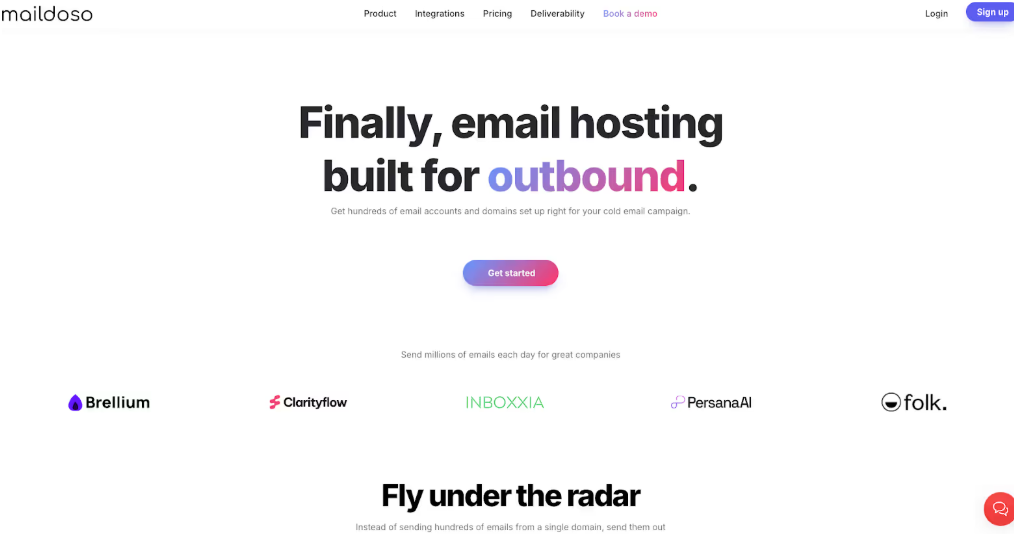 Mailmodo Homepage