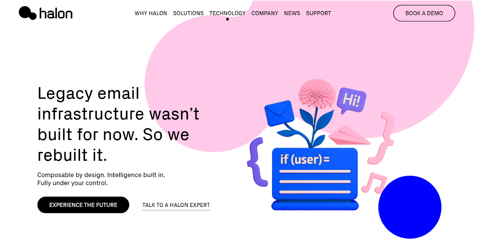 Halon Homepage