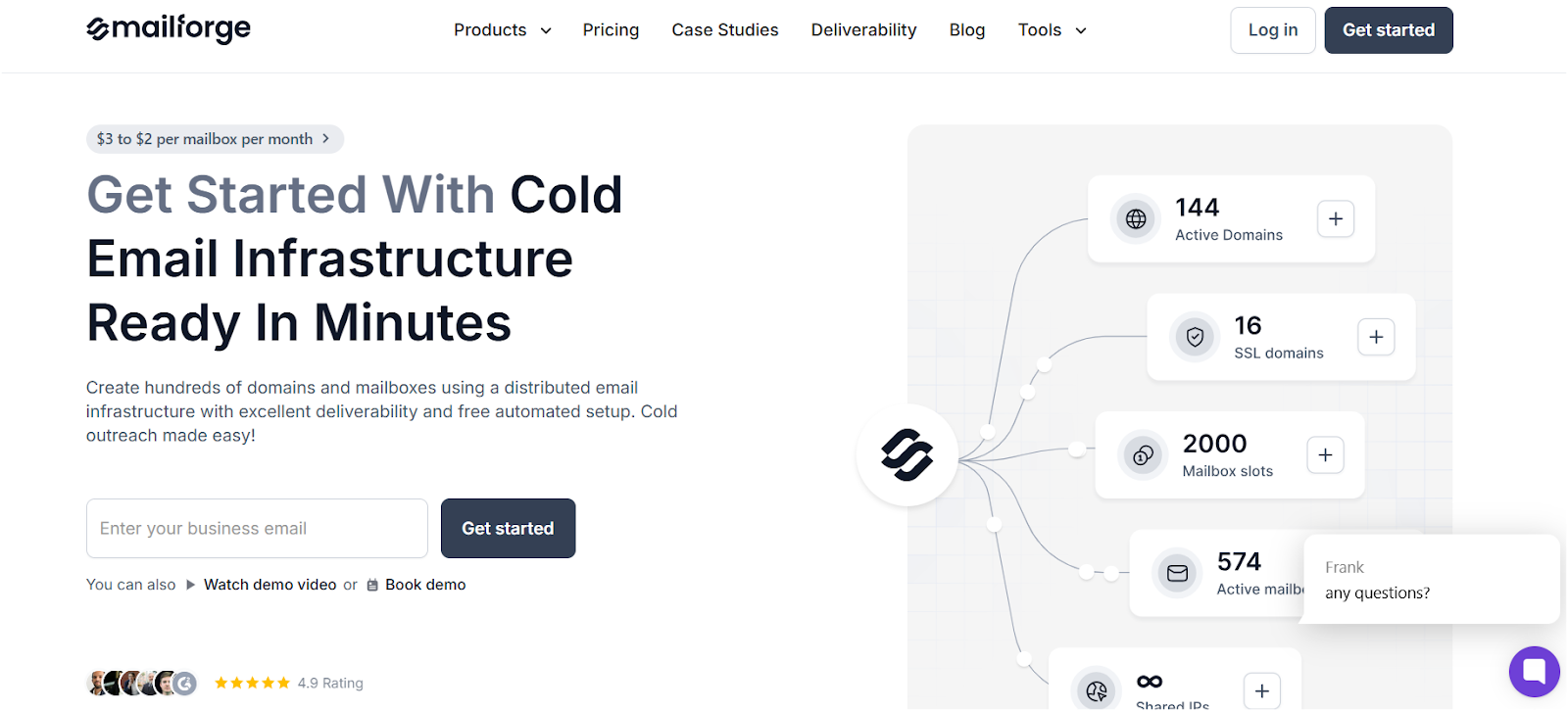 Mailforge Homepage