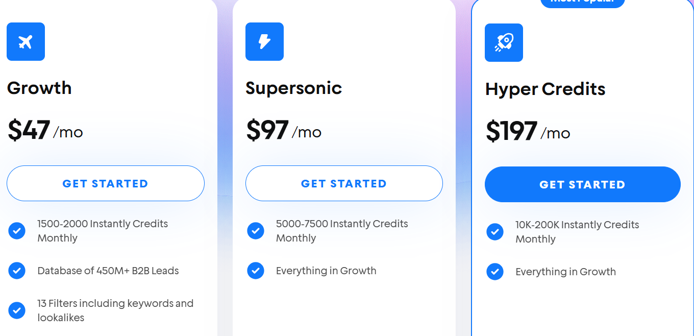 Instantly.ai pricing